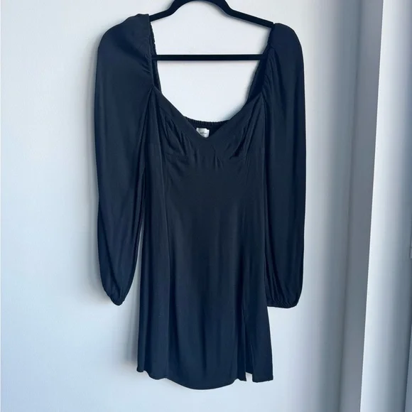 Wilfred Black Novella Mini Dress - Picture 2 of 5